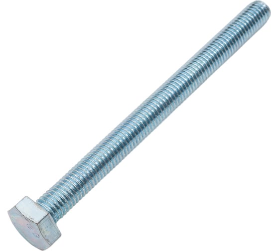 Болт STEELREX DIN 933, класс прочности 5,8, цинк, М10x120 мм, 12 шт. 0211010120B300001216