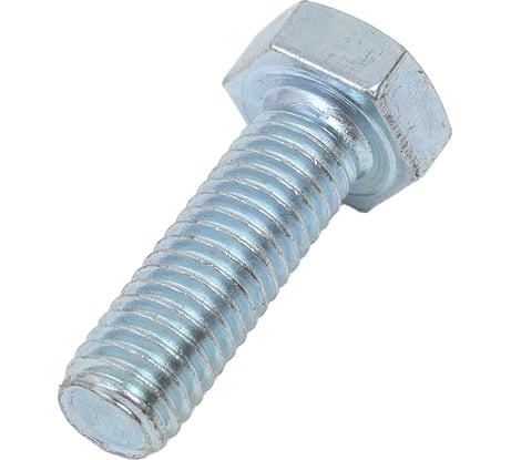 Болт STEELREX DIN 933, класс прочности 5,8, цинк, М8x25 мм, 60 шт. 0211008025B400006032