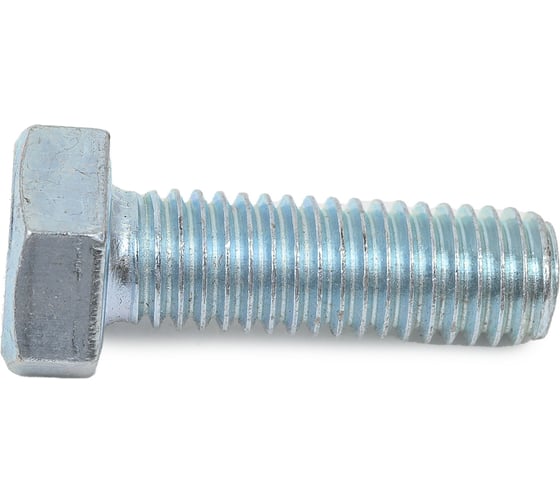 Болт STEELREX DIN 933, класс прочности 5,8, цинк, М8x25 мм, 60 шт. 0211008025B400006032