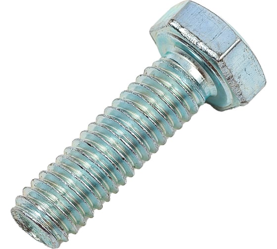 Болт STEELREX DIN 933, класс прочности 5,8, цинк, М6x20 мм, 120 шт. 0211006020B400012032
