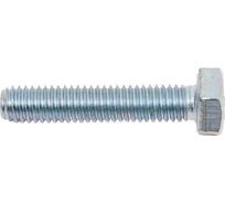 Болт STEELREX DIN 933, класс прочности 5,8, цинк, М6x30 мм, 90 шт. 0211006030B400009032