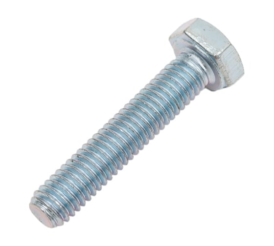 Болт STEELREX DIN 933, класс прочности 5,8, цинк, М6x30 мм, 90 шт. 0211006030B400009032