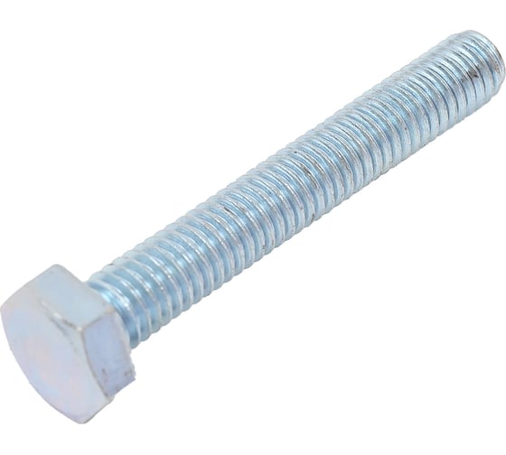 Болт STEELREX DIN 933, класс прочности 5,8, цинк, М6x40 мм, 70 шт. 0211006040B400007032