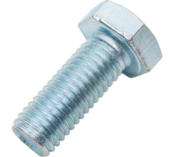 Болт STEELREX DIN 933, класс прочности 5,8, цинк, М12x30 мм, 20 шт. 0211012030B400002032
