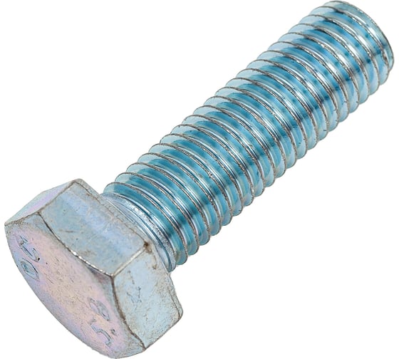 Болт STEELREX DIN 933, класс прочности 5,8, цинк, М12x40 мм, 15 шт. 0211012040B400001532