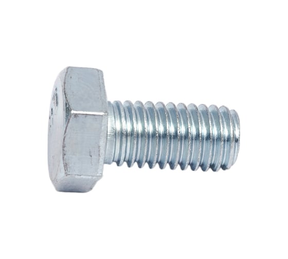 Болт STEELREX DIN 933, класс прочности 5,8, цинк, М8x16 мм, 80 шт. 0211008016B400008032