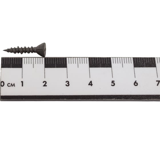Саморез для ГВЛ STEELREX двухзаходная резьба, оксид, 3,9x19 мм, 250 шт. 0107039019B500025064