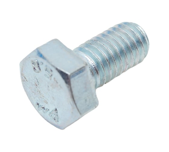 Болт STEELREX DIN 933, класс прочности 5,8, цинк, М6x12 мм, 160 шт. 0211006012B400016032