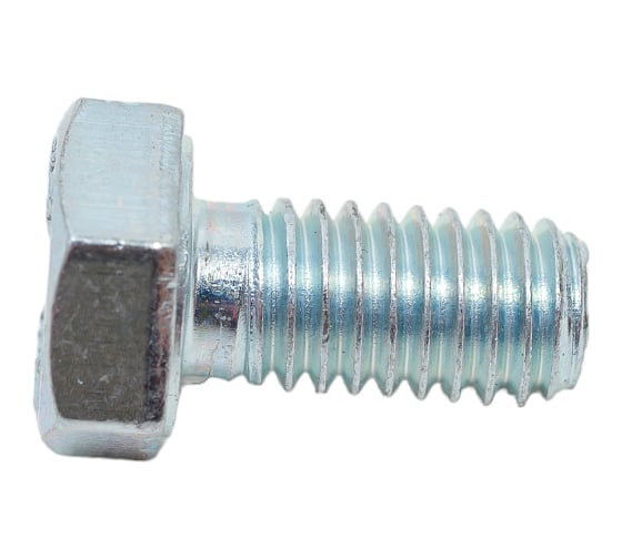 Болт STEELREX DIN 933, класс прочности 5,8, цинк, М6x12 мм, 160 шт. 0211006012B400016032