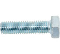 Болт STEELREX DIN 933, класс прочности 5,8, цинк, М8x30 мм, 50 шт. 0211008030B400005032