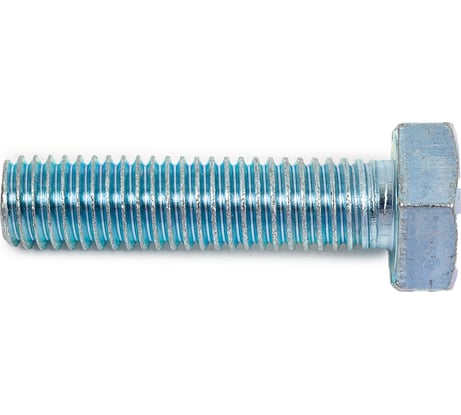 Болт STEELREX DIN 933, класс прочности 5,8, цинк, М10x40 мм, 25 шт. 0211010040B400002532