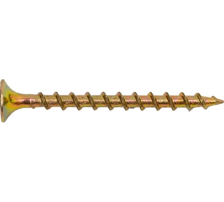 Саморез для ГКЛ STEELREX крупная резьба, жёлтый цинк, 3,5x41 мм, 200 шт. 0105035041B400020032