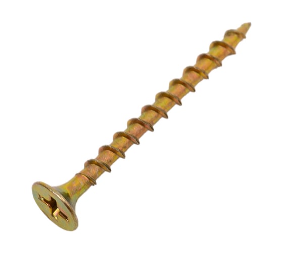 Саморез для ГКЛ STEELREX крупная резьба, жёлтый цинк, 3,5x41 мм, 200 шт. 0105035041B400020032