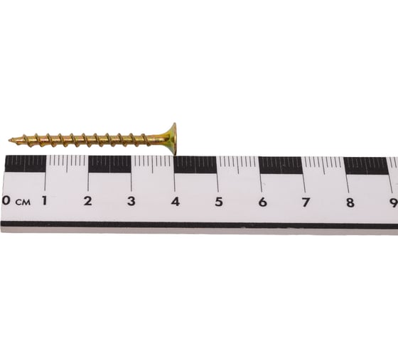 Саморез для ГКЛ STEELREX крупная резьба, жёлтый цинк, 3,5x41 мм, 200 шт. 0105035041B400020032
