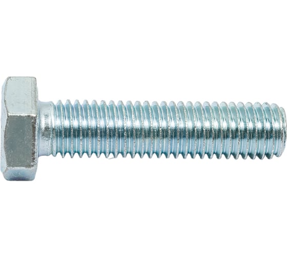 Болт STEELREX DIN 933, класс прочности 5,8, цинк, М12x50 мм, 12 шт. 0211012050B400001232