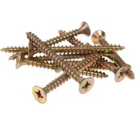 Саморез для ГКЛ STEELREX крупная резьба, жёлтый цинк, 4,8x102 мм, 75 шт. 0105048102B300007516