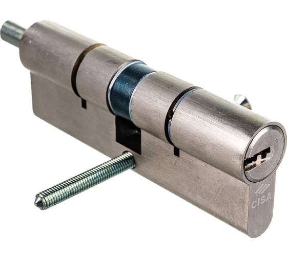 Цилиндровый механизм под вертушку CISA ASIX OE302-29.12 90 мм/40+10+40, НИКЕЛЬ 10511