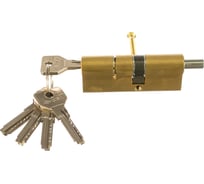 Цилиндровый механизм под вертушку CISA ASIX OE302-85.00 80 мм/40+10+30, ЛАТУНЬ 32307