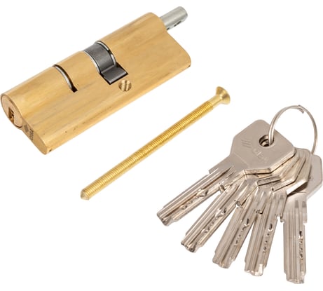 Цилиндровый механизм под вертушку CISA ASIX OE302-85.00 80 мм/40+10+30, ЛАТУНЬ 32307