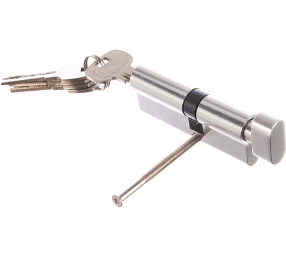 Цилиндровый механизм с вертушкой AJAX AX202/80 mm 40+10+30 CP хром 5 кл. 41291
