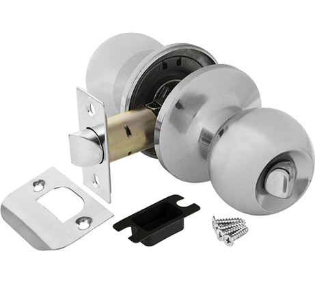 Ручка защелка AJAX 6082 CP-B фик. хром 39525