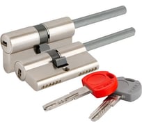 Цилиндровый механизм под вертушку CISA дл. шток ASIX PRO OE307-07.12 60 мм/25+10+25, НИКЕЛЬ 31183
