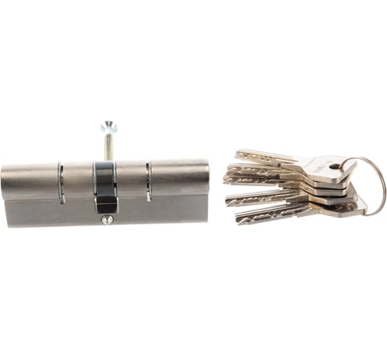 Цилиндровый механизм CISA ASIX OE300-29.12 90 мм/40+10+40, НИКЕЛЬ 10512