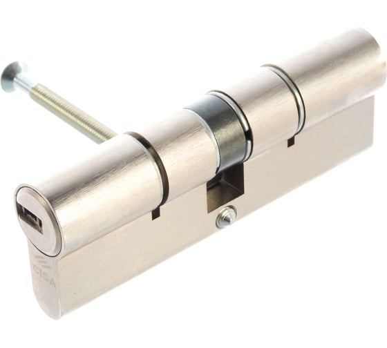Цилиндровый механизм CISA ASIX OE300-29.12 90 мм/40+10+40, НИКЕЛЬ 10512
