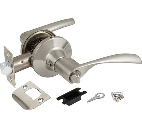 Ручка защелка AJAX 6010 SN-B фик. мат. никель 39519