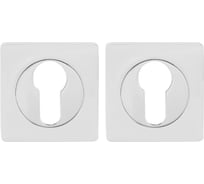 Накладка под цилиндр AJAX ET JK CP-8 хром 41387