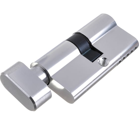 Цилиндровый механизм с вертушкой AJAX AX102/60 mm 25+10+25 CP хром 5 кл. 39839