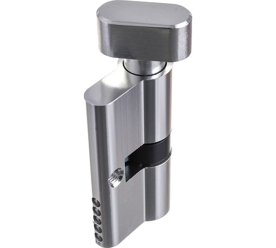 Цилиндровый механизм с вертушкой AJAX AX102/60 mm 25+10+25 CP хром 5 кл. 39839