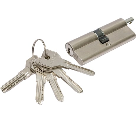 Цилиндровый механизм под вертушку CISA ASIX OE302-18.12 80 мм/35+10+35, НИКЕЛЬ 15752