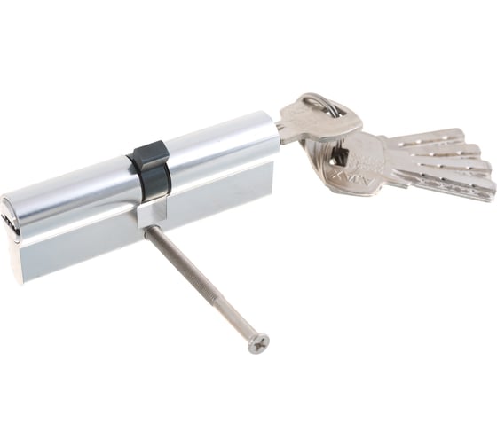 Цилиндровый механизм AJAX AX200/90 mm 40+10+40 CP хром 5 кл. 40215