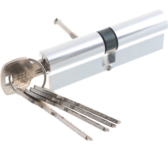 Цилиндровый механизм AJAX AX200/90 mm 40+10+40 CP хром 5 кл. 40215
