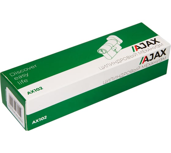 Цилиндровый механизм с вертушкой AJAX AX102/80 mm 30+10+40 CP хром 5 кл. 39847