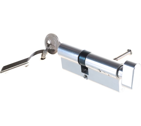 Цилиндровый механизм с вертушкой AJAX AX102/80 mm 30+10+40 CP хром 5 кл. 39847