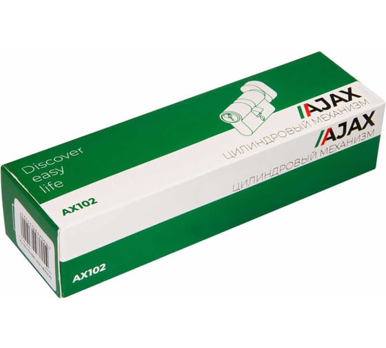 Цилиндровый механизм AJAX AX100/60 mm 25+10+25 CP хром 5 кл. 39831