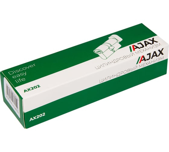 Цилиндровый механизм с вертушкой AJAX AX202/100 mm 50+10+40 CP хром 5 кл. 41293