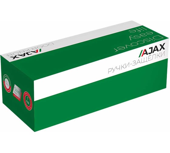 Ручка защелка AJAX 6082 SN-B фик. мат. никель 39537