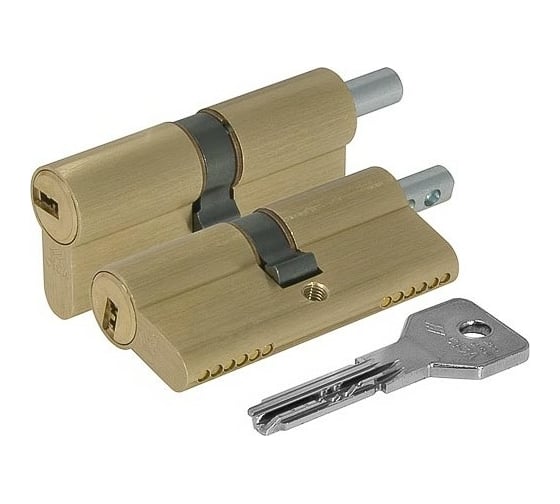 Цилиндровый механизм под вертушку CISA ASIX OE302-43.00 100 мм/40+10+50, ЛАТУНЬ 7289