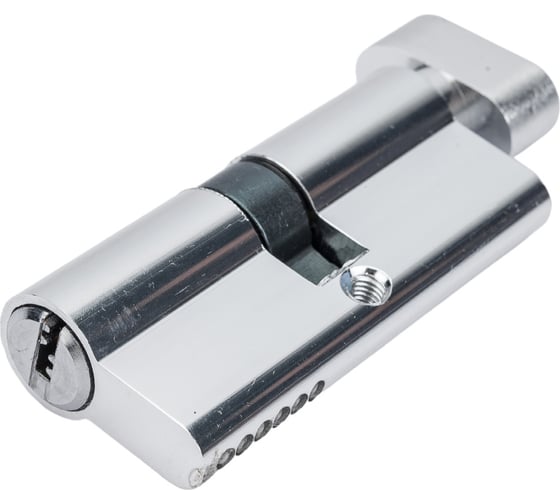 Цилиндровый механизм с вертушкой AJAX AX202/70 mm 30+10+30 CP хром 5 кл. 39871