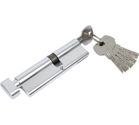 Цилиндровый механизм с вертушкой AJAX AX202/100 mm 40+10+50 CP хром 5 кл. 41297