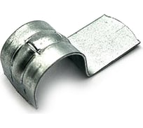 Металлическая однолапковая скоба КрепПак СМО 12-13 для монтажного пистолета, без отверстий, 100 шт. в упаковке 011.1112