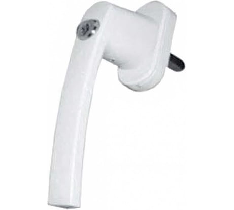 Оконная ручка Tech-Krep/Zitar VICTORY, алюм., 8 ми позиц., с замком, 35 мм штифт, белая 142792