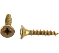 Универсальный саморез по дереву КрепСтройГрупп 3х16 желтый цинк, 500 шт. 145413