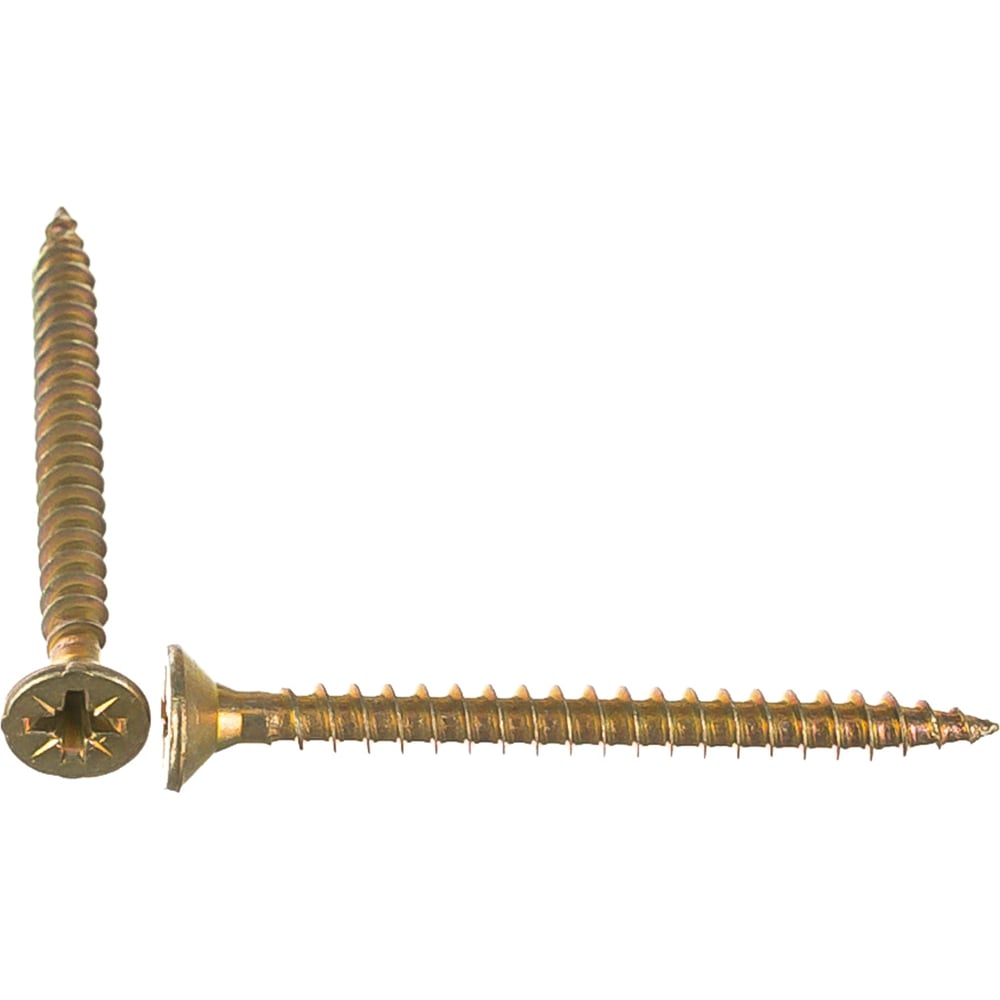 Универсальный саморез по дереву КрепСтройГрупп 4,5х50 желтый цинк, 150 ...