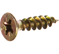 Универсальный саморез по дереву КрепСтройГрупп 4,5х20 желтый цинк, 500 шт. 145420