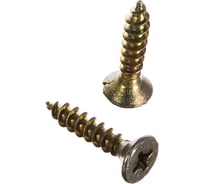 Универсальный саморез по дереву КрепСтройГрупп 5х25 желтый цинк, 500 шт. 145443