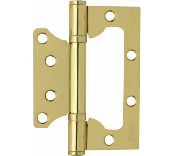 Петля НОРА-М накл. ун. 800-4" FHP-ЕСО PB лат.покр. без колп. 100х75х2,5 15525